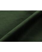Divano angolare sinistro Chicago in velluto 3 posti verde bottiglia - 234x167x78 cm