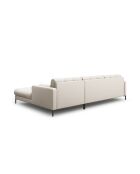 Divano angolare destro beige Bali a 5 posti - 293x185x75 cm