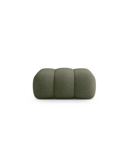 Koge 1-Sitzer-Fußhocker, grün - 95x95x40 cm
