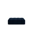 Sitzsack Chicago aus Samt, 1-Sitzer, Königsblau, 102 x 84 x 42 cm