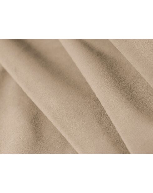 Canapé modulaire velours Verona 3 places le sable - 200x85x70 cm