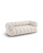 Canapé Koge 3 places beige clair - 210x95x70 cm