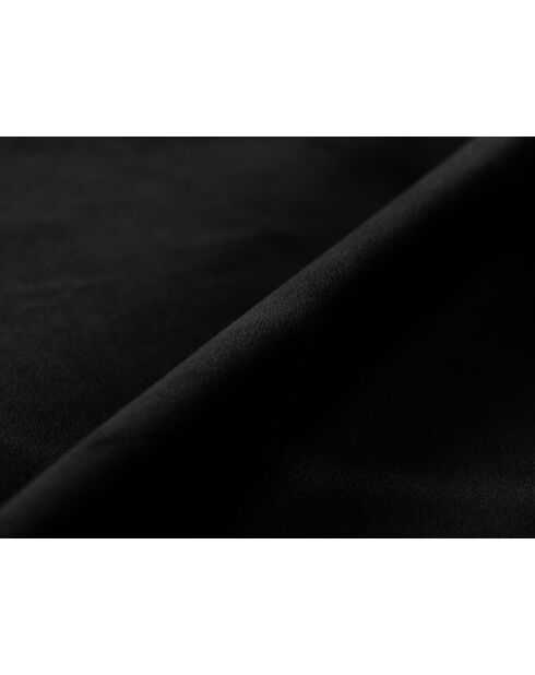 Chicago Ecksofa für 4 Personen, schwarz, Samt, rechts, 294 x 167 x 78 cm