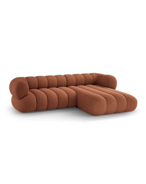 Koge Ecksofa für 5 Personen, Backstein, rechts, 270 x 165 x 70 cm