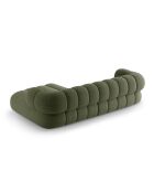 Canapé d'angle droit Koge 5 places vert - 270x165x70 cm
