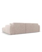 Divano angolare sinistro beige Nolio 4 posti - 260x170x72 cm