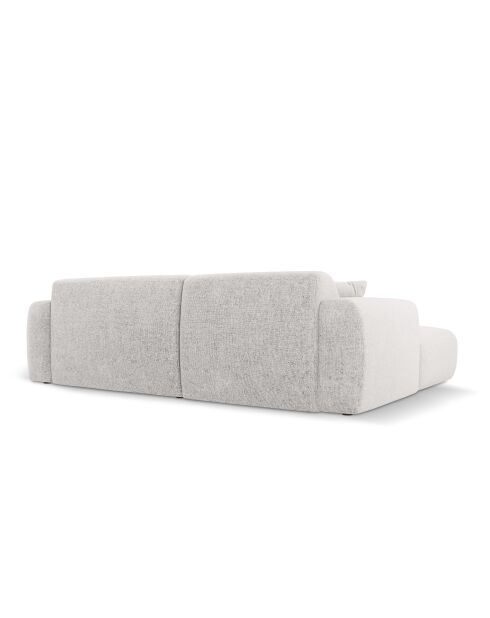 Nolio 4-Sitzer hellgraues rechtes Ecksofa - 235x170x72 cm
