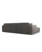 Nolio 4-Sitzer-graues rechtes Ecksofa - 260x170x72 cm