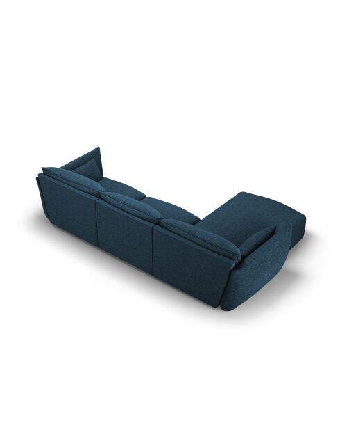 Matera 4-Sitzer-Ecksofa links königsblau - 308x171x85 cm