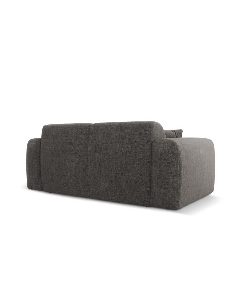 Canapé Nolio 2 places gris - 170x95x72 cm