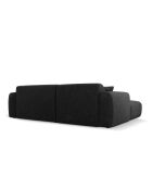 Nolio 4-Sitzer-Ecksofa, schwarz, rechts, 235 x 170 x 72 cm
