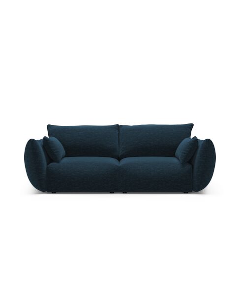 Canapé Matera 2 places bleu roi - 180x110x85 cm