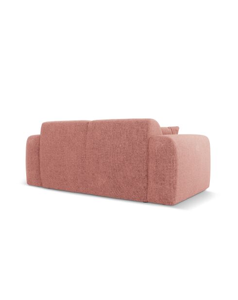 Canapé Nolio 2 places rose - 170x95x72 cm