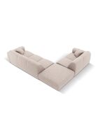 Nolio 4-zits beige linkerhoekbank - 315x250x72 cm