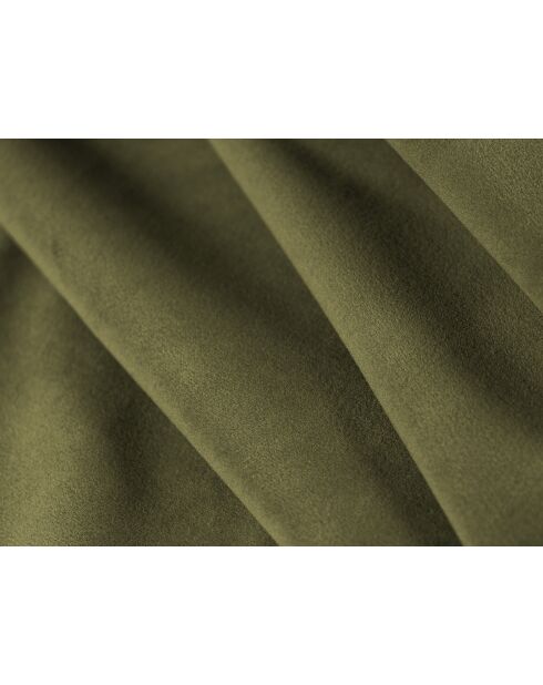 Canapé modulable gauche en velours Verona 4 places vert clair - 265x85x70 cm