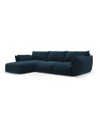 Matera 5-Sitzer-Ecksofa links königsblau - 280x171x85 cm