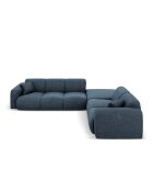 Divano angolare destro blu royal 4 posti Nolio - 315x250x72 cm
