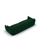 Matera 4-Sitzer-Sofa aus Samt flaschengrün - 248x110x85 cm