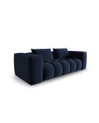Canapé modulaire velours Verona 3 places bleu roi - 200x85x70 cm