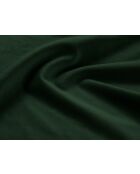 Divano angolare destro Chicago 3 posti in velluto verde bottiglia - 234x167x78 cm
