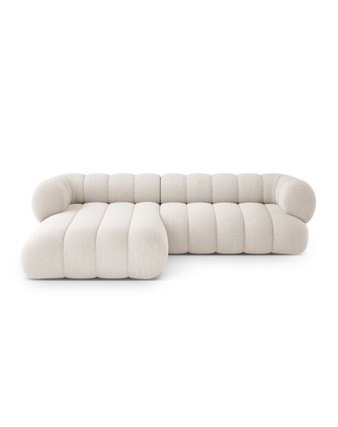 Koge Ecksofa für 5 Personen, hellbeige, links, 270 x 165 x 70 cm