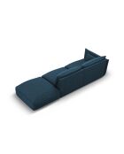 Divano dritto Matera 4 posti blu royal - 264x110x85 cm