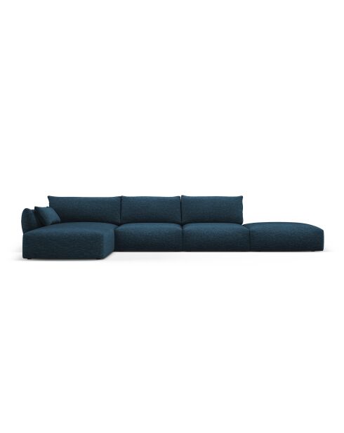 Matera 5-Sitzer-Ecksofa links königsblau - 364x171x85 cm