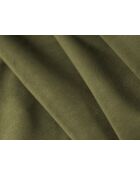Canapé modulaire velours Verona 3 places vert clair - 200x85x70 cm