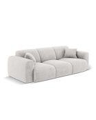 Canapé Nolio 3 places gris clair - 235x95x72 cm