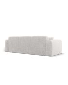 Canapé Nolio 3 places gris clair - 235x95x72 cm
