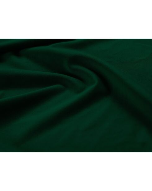 Canapé velours Matera 3 places vert bouteille - 208x110x85 cm