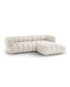 Koge 5-zits hoekbank lichtbeige rechts - 270x165x70 cm