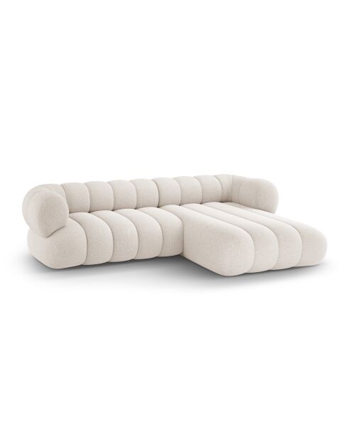 Koge 5-Sitzer-Ecksofa, hellbeige, rechts, 270 x 165 x 70 cm