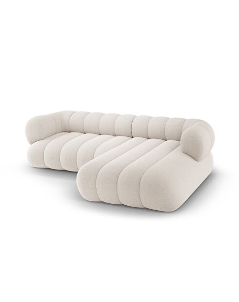 Koge 5-Sitzer-Ecksofa, hellbeige, rechts, 270 x 165 x 70 cm