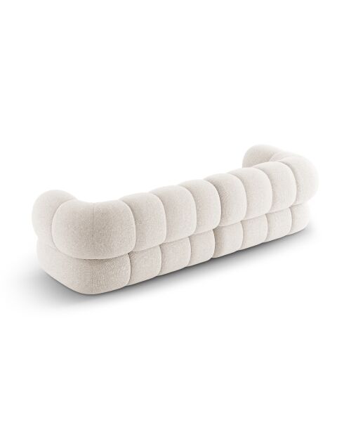 Canapé Koge 4 places beige clair - 240x95x70 cm