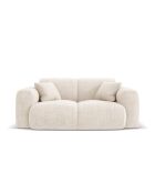 Canapé Nolio 2 places beige clair - 170x95x72 cm