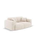 Canapé Nolio 2 places beige clair - 170x95x72 cm