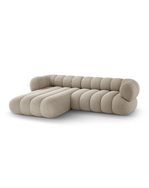 Koge Ecksofa für 5 Personen, dunkelbeige, links, 270 x 165 x 70 cm