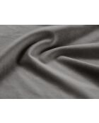Chicago Ecksofa aus hellgrauem, symmetrischem Samt, 285 x 285 x 78 cm