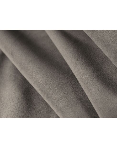 Chicago Ecksofa aus hellgrauem, symmetrischem Samt, 285 x 285 x 78 cm