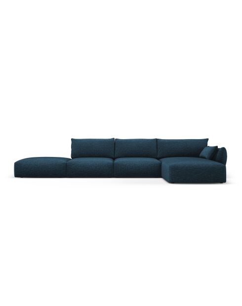 Matera 5-Sitzer-Ecksofa, königsblau, rechts, 364x171x85 cm