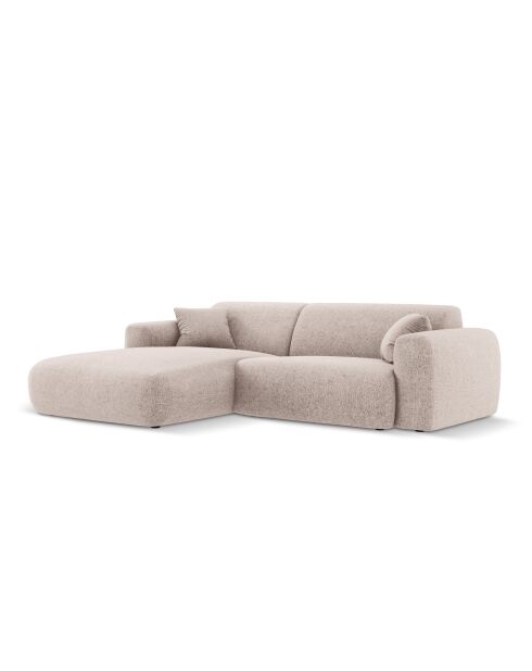 Nolio 4-zits beige linkerhoekbank - 235x170x72 cm
