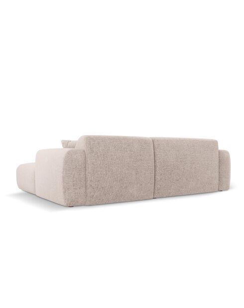 Nolio 4-zits beige linkerhoekbank - 235x170x72 cm