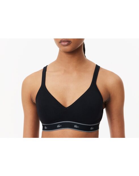 Brassière en coton IF8391 noire