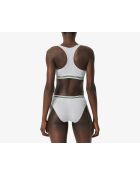 Reggiseno IF8403 in cotone screziato argentato