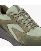 Baskets Athleisure 48SMA0054 Light Green/Dark Grey