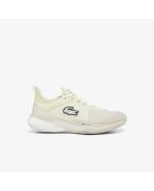 48SFA0097 Cremefarben/Hellgelbe Performance-Sneakers