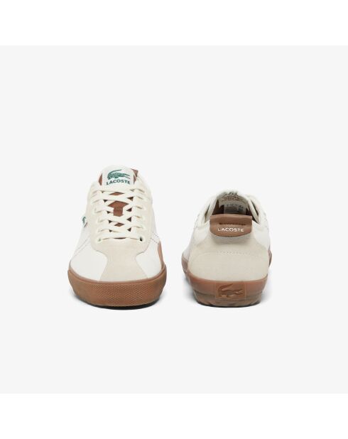 Baskets vulcanisées 49CMA0008 off White/Dark gum