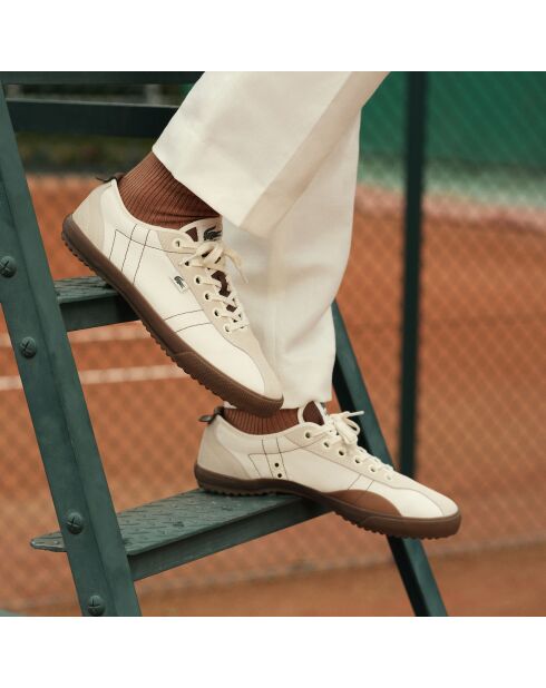 Baskets vulcanisées 49CMA0008 off White/Dark gum