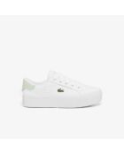 Baskets vulcanisées 49CFA0017 White/Light Green